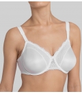 Triumph - Ladyform Soft W – biały – koronkowy minimizer z fiszbinami