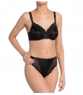 Triumph - Ladyform Soft W – czarny – koronkowy minimizer z fiszbinami