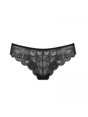 Majtki Triumph Tempting Lace Brazilian String czarne