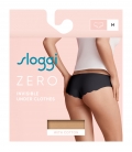 sloggi - ZERO COTTON HIPSTER – beżowe - bezszwowe, bawełniane majtki laserowo cięte typu biodrówki