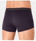 sloggi - MEN START HIPSTER C2P – grafit/jeans - dwupak bawełnianych męskich szortów