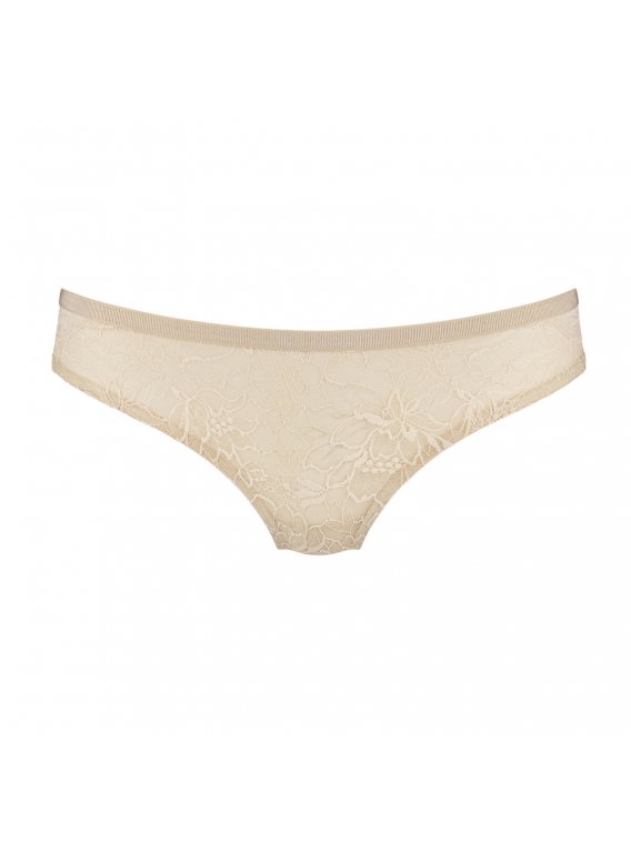 Triumph - Amourette Charm Brazilian01 – kremowe - koronkowe majtki typu brazilian