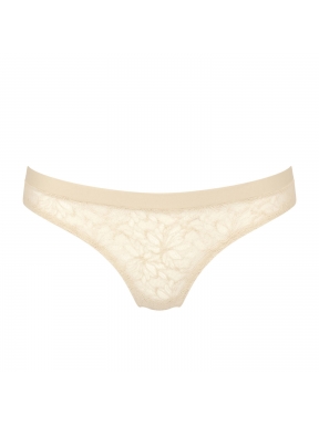 Triumph - Smart Lace Brazilian EX - kremowe - koronkowe majtki typu brazilian