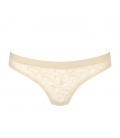 Triumph - Smart Lace Brazilian EX - kremowe - koronkowe majtki typu brazilian