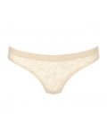 Triumph - Smart Lace Brazilian EX - kremowe - koronkowe majtki typu brazilian